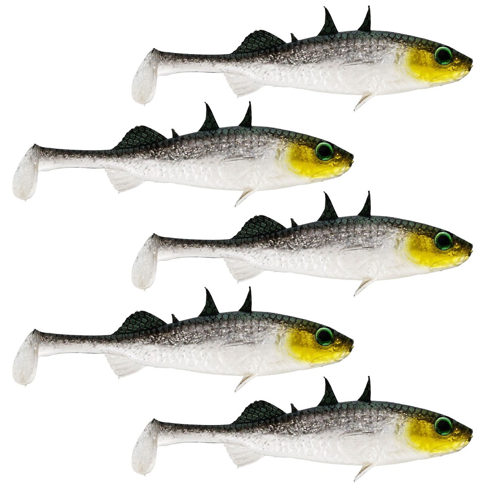 Westin Stanley the Stickleback - Gummifisch 9cm - Headlight - 5 Stück