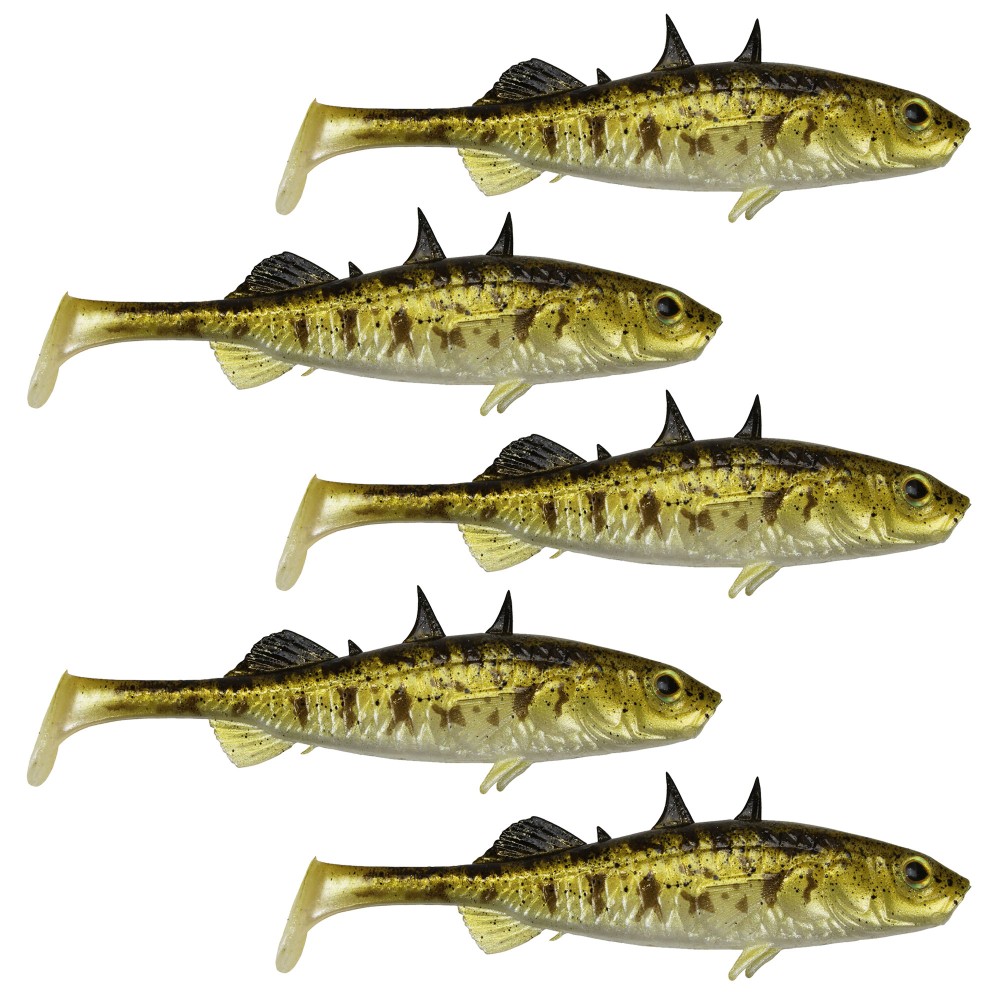 Westin Stanley the Stickleback - Gummifisch 9cm - Stickleback - 5 Stück
