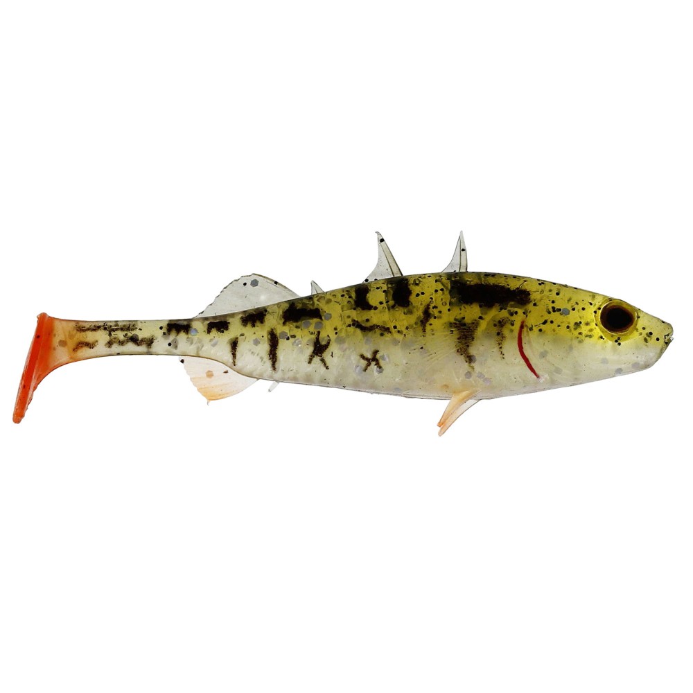 Westin Stanley the Stickleback - Gummifisch 9cm - Pearl Stickleback - 5 Stück