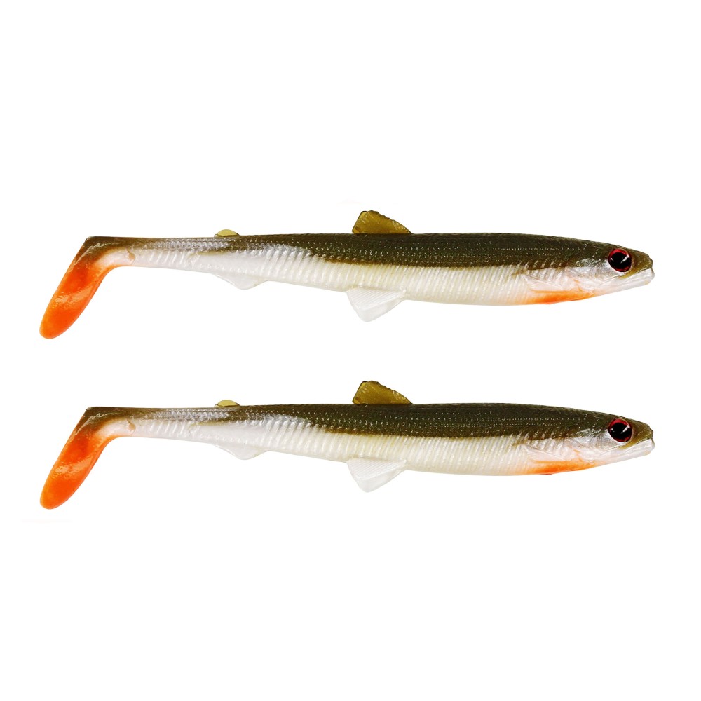 Westin BullTeez Gummifische 9.5cm - Bass Orange - 7g - 2 Stück