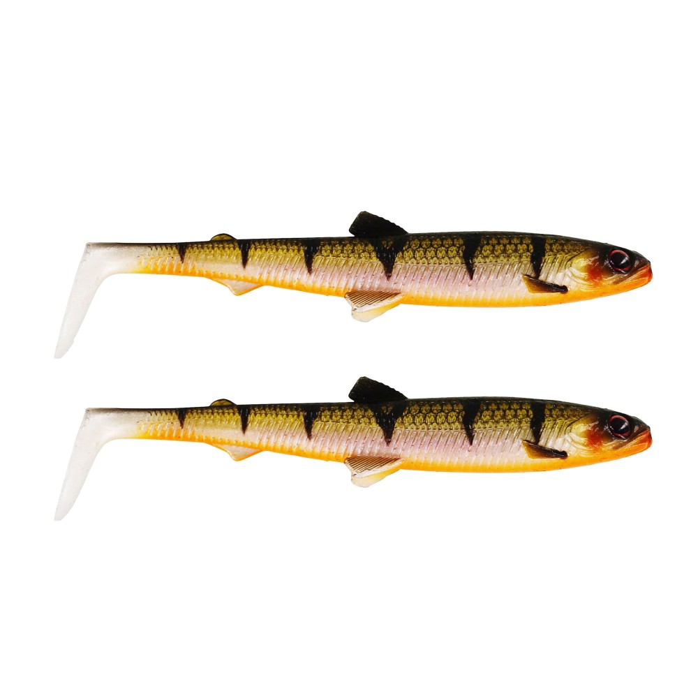 Westin BullTeez Gummifische 9.5cm - Bling Perch - 7g - 2 Stück