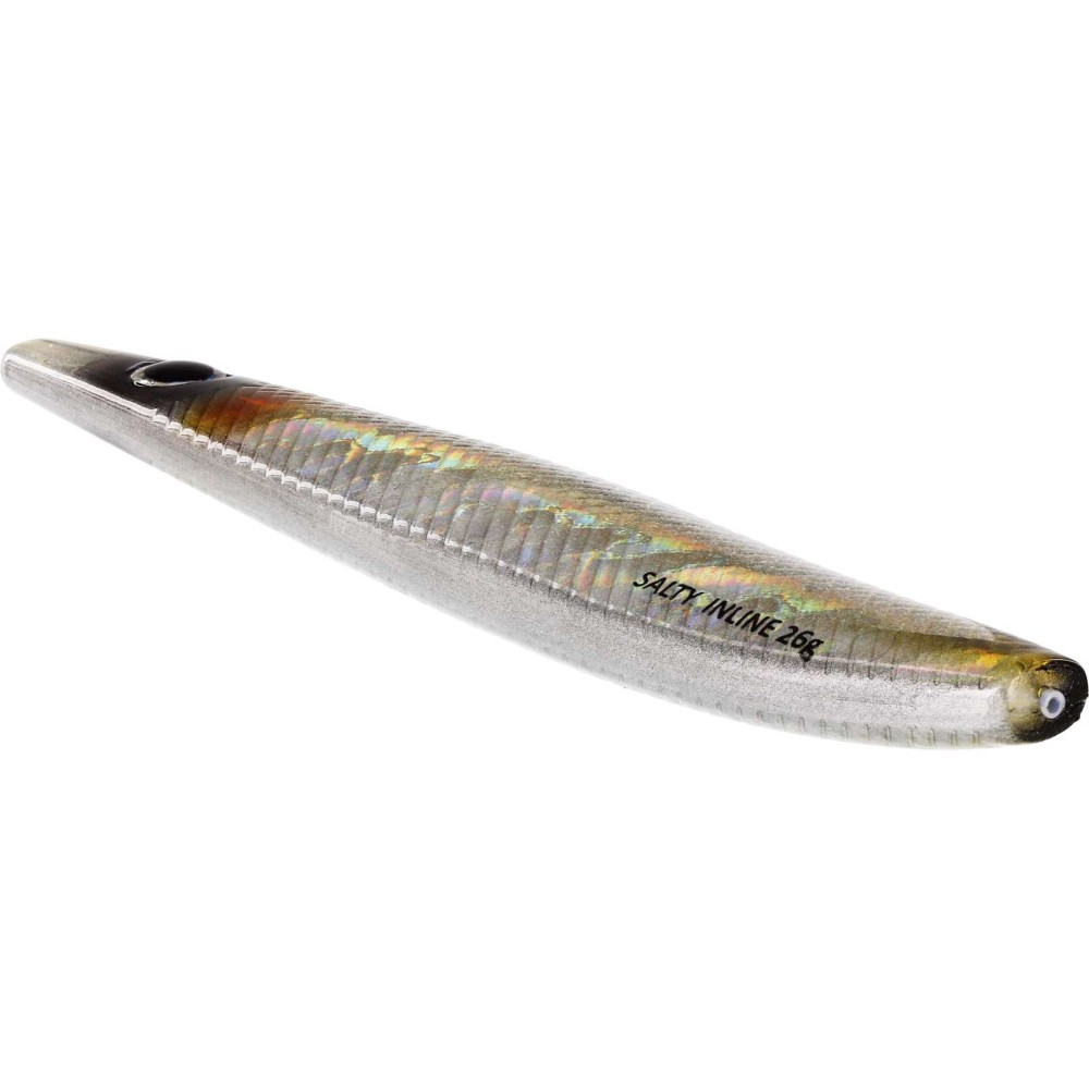 Westin Salty Inline - Durchlaufblinker 3D Silver Ayu - 8cm - 18g - 1 Stück