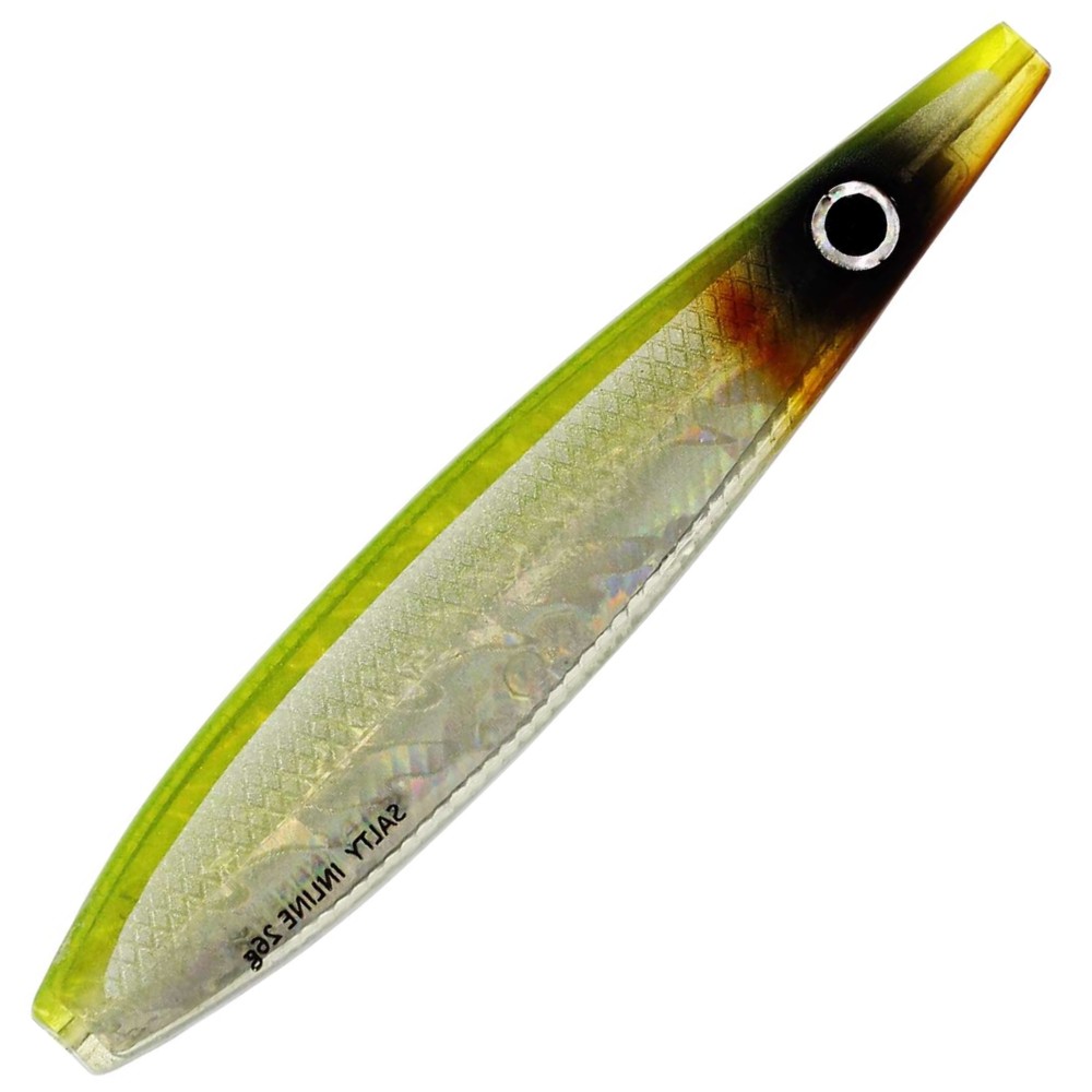 Westin Salty Inline - Durchlaufblinker 3D Yellow Ayu - 8cm - 18g - 1 Stück