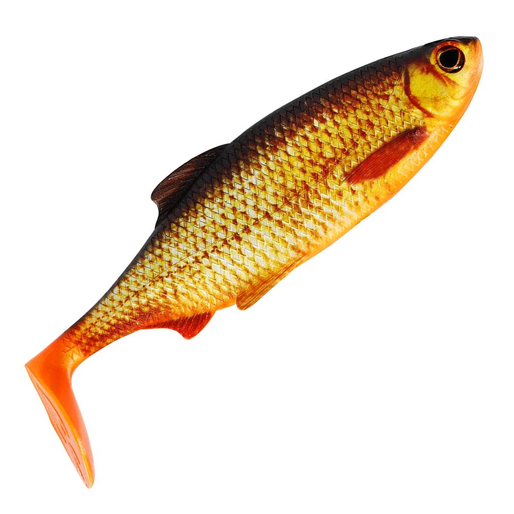 Westin Ricky the Roach Shadtail - Gummifisch 14cm - Real Rudd - 42g - 1 Stück