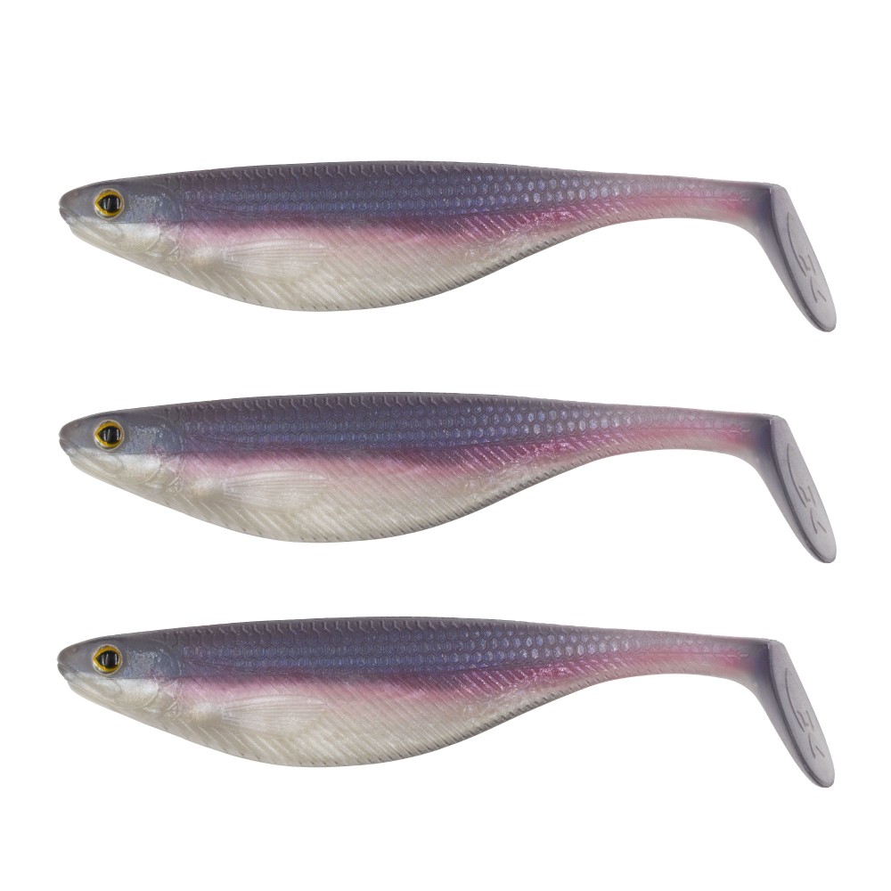 Westin ShadTeez AD-Spezial - Sonderfarbe 9cm - Purple Dawn - 7g - 3 Stück
