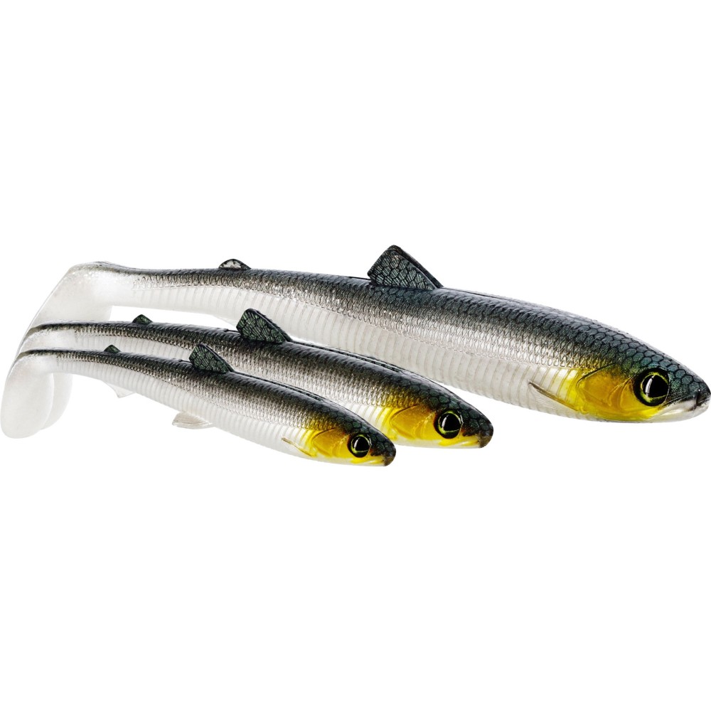 Westin BullTeez Shadtail - Gummifisch Pearl Sand - 9,5cm - 7g - 2 Stück