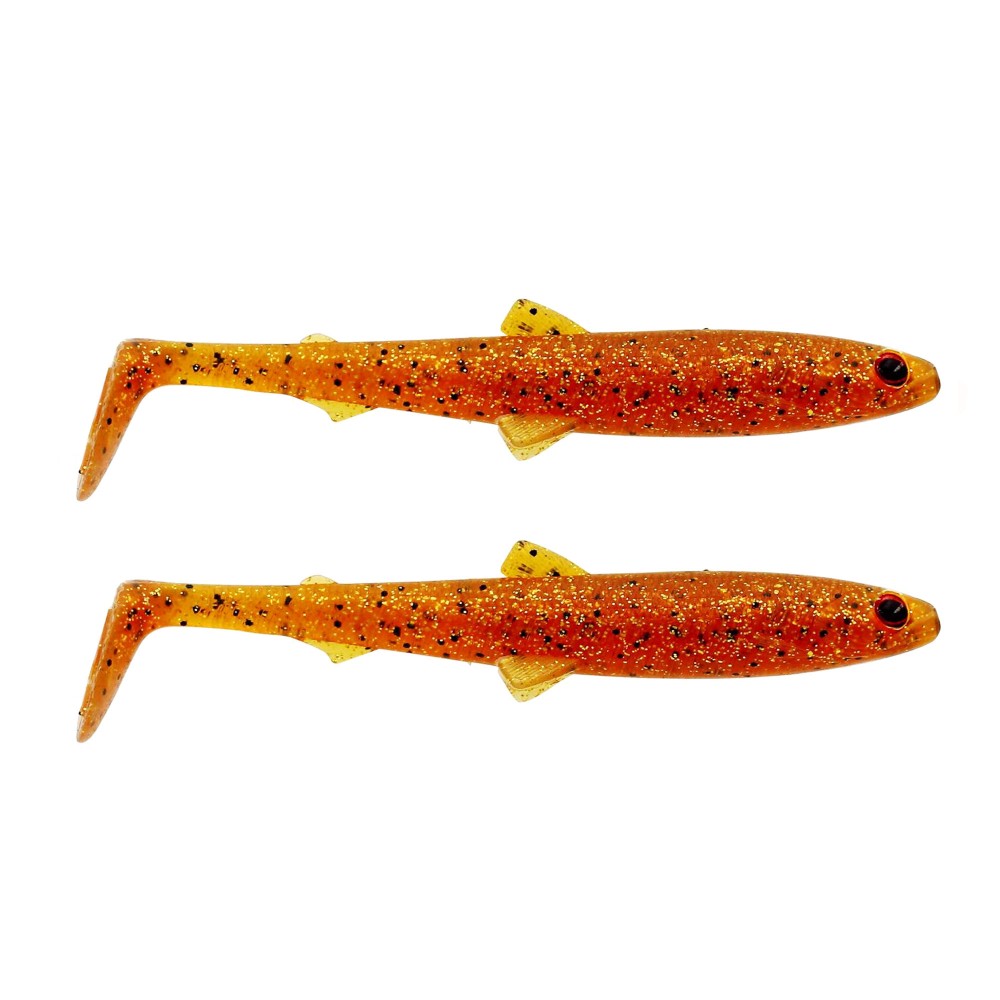 Westin BullTeez Gummifische 9.5cm - Motoroil Pepper - 7g - 2 Stück