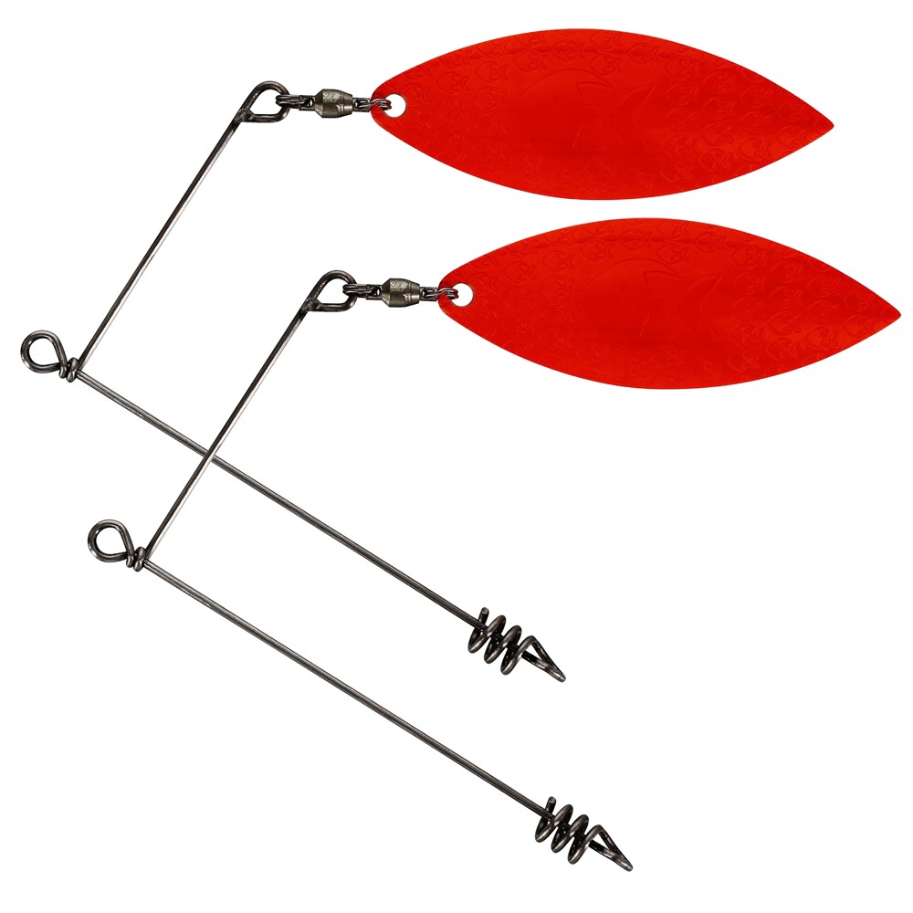 Westin Add It Spinnerbait Willow - Fluo Orange - 2Stück