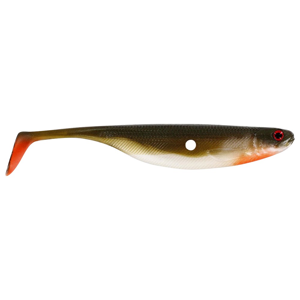 Westin ShadTeez Hollow Gummifisch 8cm - Bass Orange - 4g - 3 Stück