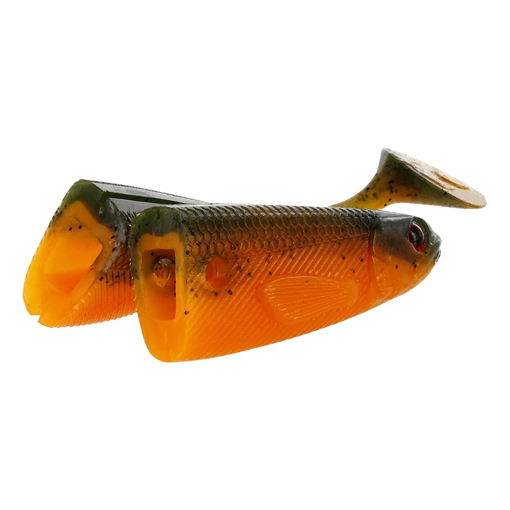 Westin ShadTeez Hollow Gummifisch 8cm - Bling Perch - 4g - 3 Stück