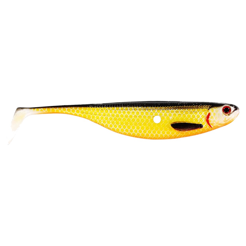 Westin ShadTeez Hollow Gummifisch 8cm - Official Roach - 4g - 3 Stück