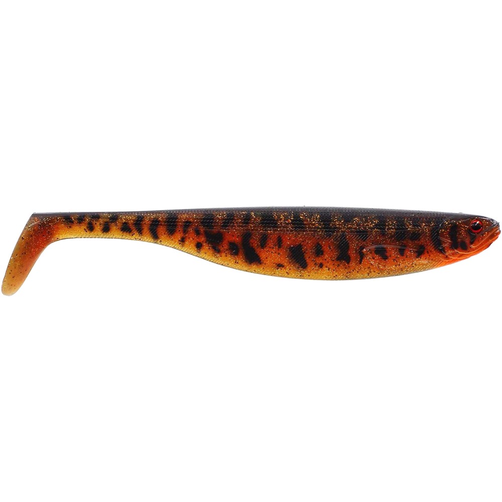 Westin ShadTeez Slim Gummifisch 18cm - Motoroil Burbot - 1 Stück