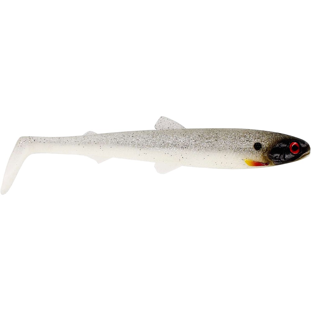 Westin BullTeez Shadtail Bulk - Gummifische Glow Ghost Hunter - 18cm - 53g - 1 Stück