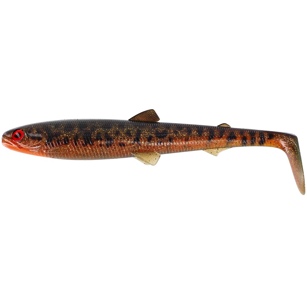 Westin BullTeez Gummifische 24cm - 107g - Motoroil Burbot