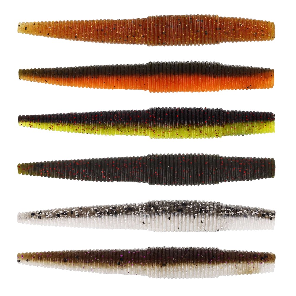 Westin Ned Worm - Gummi-Wurm 7cm - 3g - Motoroil Pepper