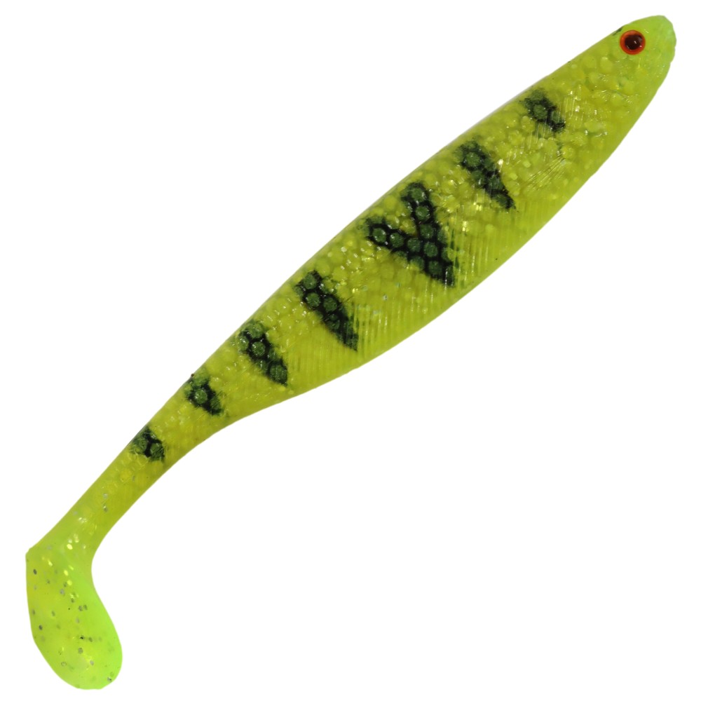 Westin ShadTeez Slim(Einzeln) Gummifisch 10cm - Yellow Danger - 6g - 1 Stück