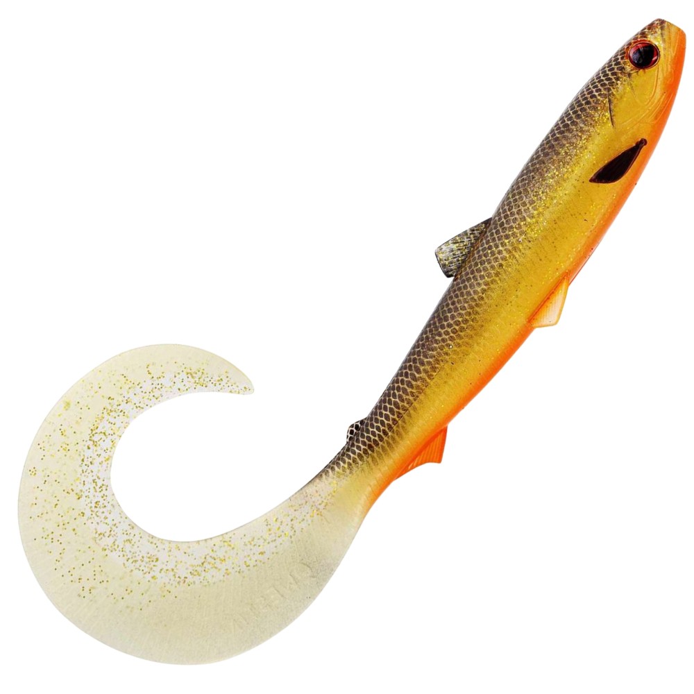 Westin BullTeez Curltail Gummifische 8cm - Gold Rush - 3g - 3 Stück