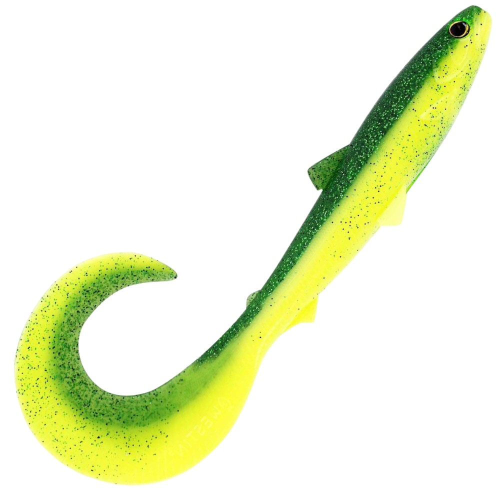 Westin BullTeez Curltail Gummifische 8cm - Fireflash - 3g - 3 Stück