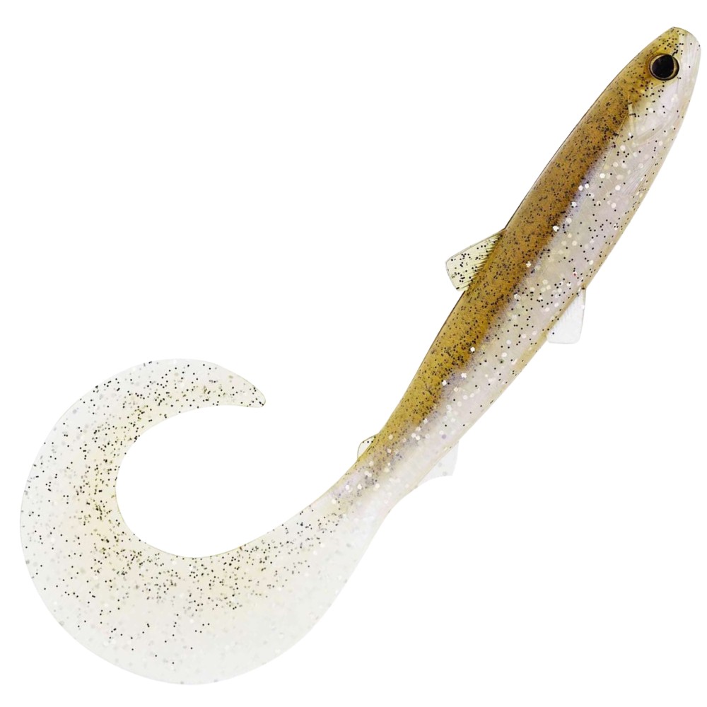 Westin BullTeez Curltail Gummifische 8cm - Pearl Sand - 3g - 3 Stück