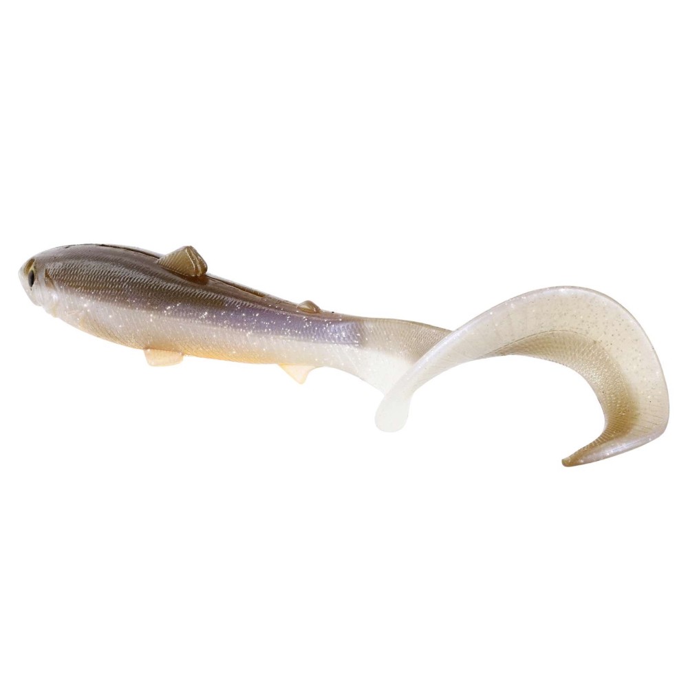 Westin BullTeez Curltail - Gummifische 10cm - Blue Headlight - 6g - 2 Stück