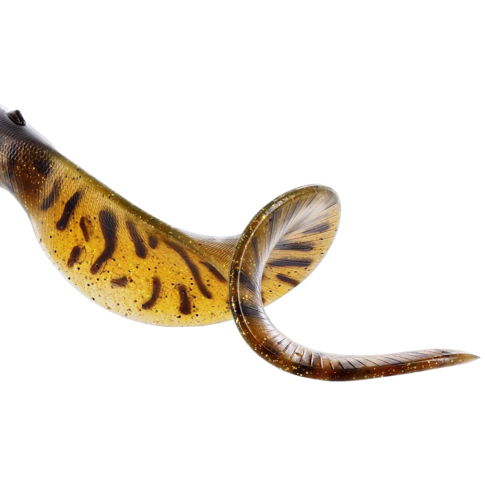 Westin BullTeez Curltail - Gummifische 21cm - Motoroil Blood - 49g - 1 Stück