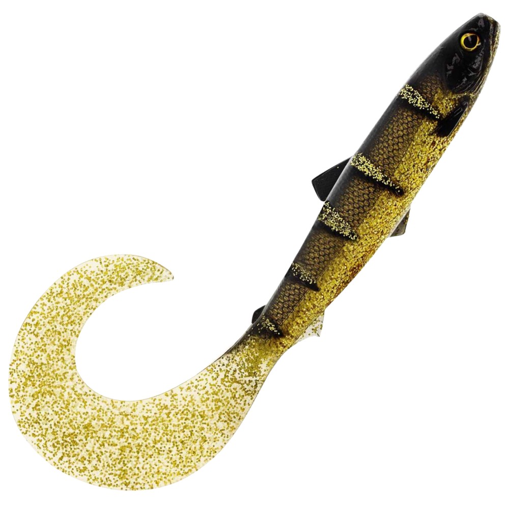 Westin BullTeez Curltail Gummifische 27cm - Cola Perch - 103g - 1 Stück