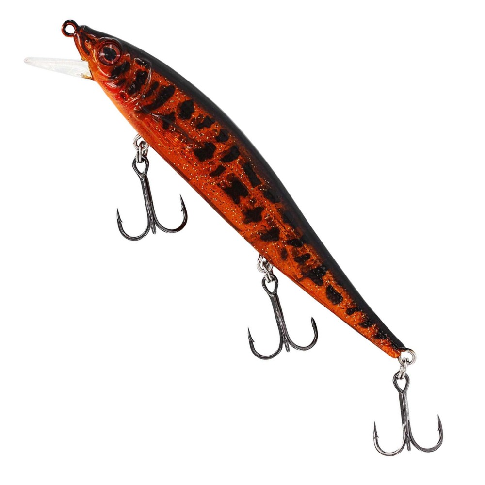 Westin Jerkbite SR 11cm - Wobbler Motoroil Burbot - suspending - 11cm 13,5g - 1 Stück