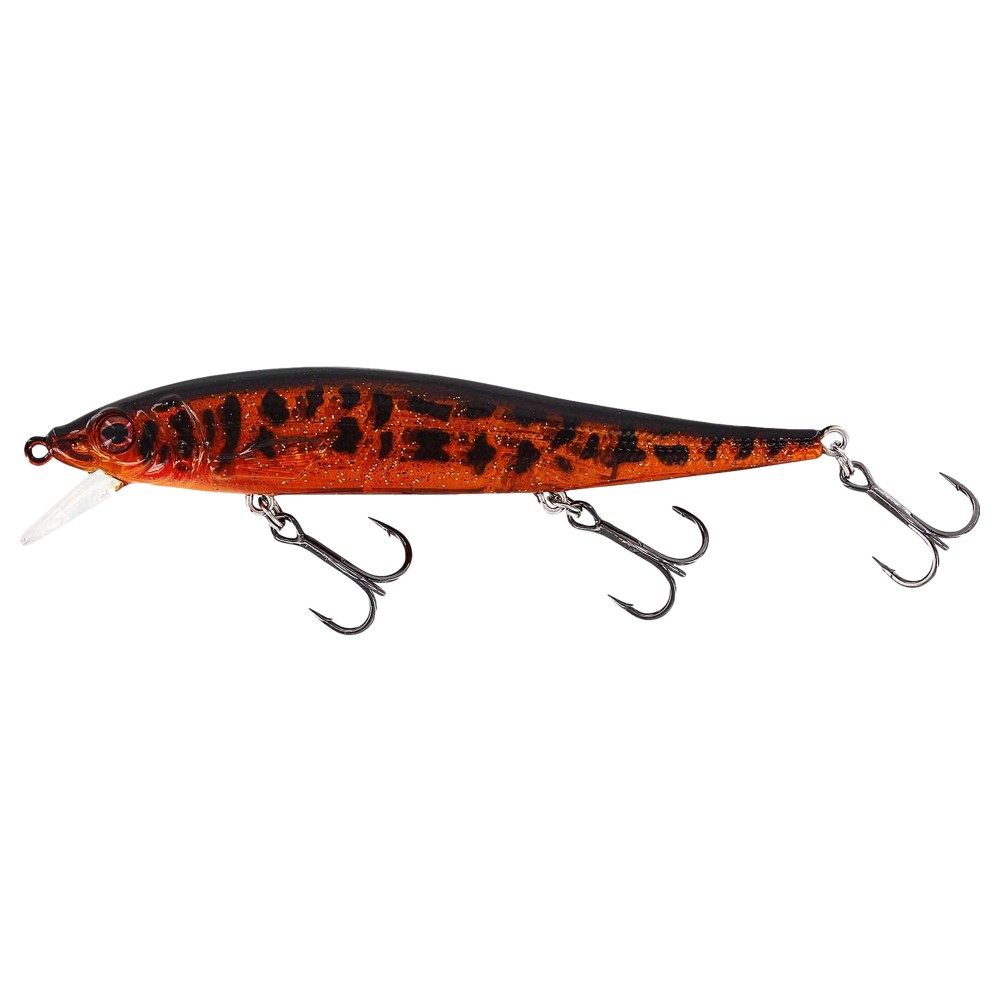Westin Jerkbite SR - Twitchbait 11cm - 1 Stück - 13,5g - suspending - Motoroil Burbot