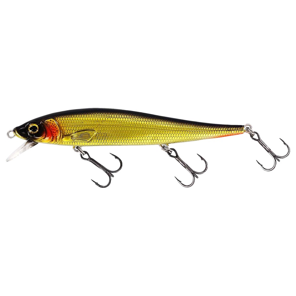 Westin Jerkbite SR Twitchbait 11cm - 1 Stück - 13,5g - suspending - Gold Chrome