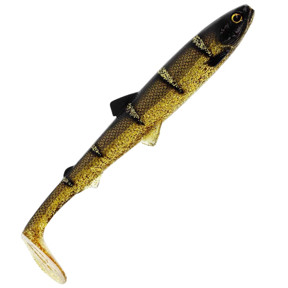 Westin BullTeez Shadtail - Gummifisch Cola Perch - 30cm - 240g - 1 Stück