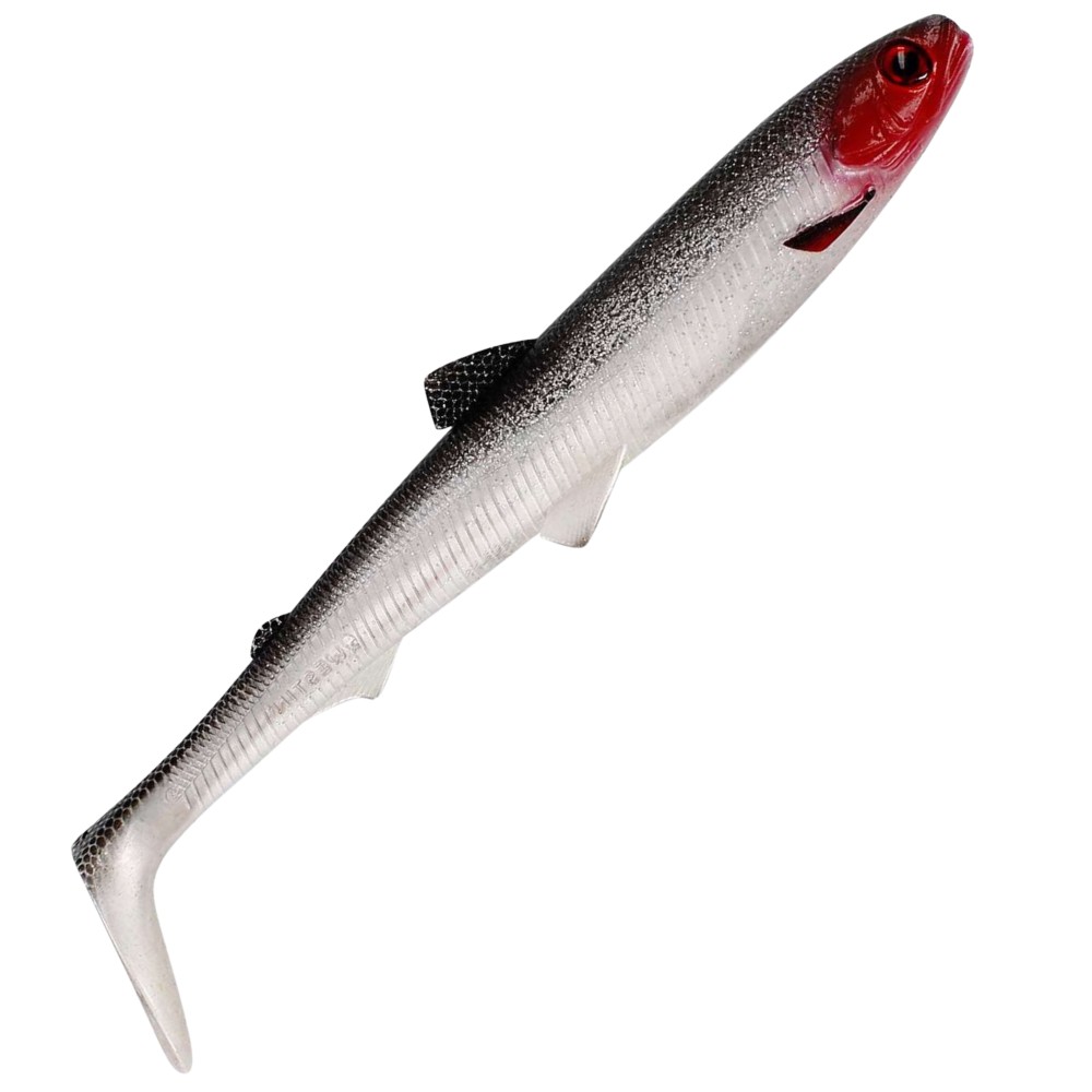 Westin BullTeez Shadtail - Gummifisch Redlight - 30cm - 240g - 1 Stück