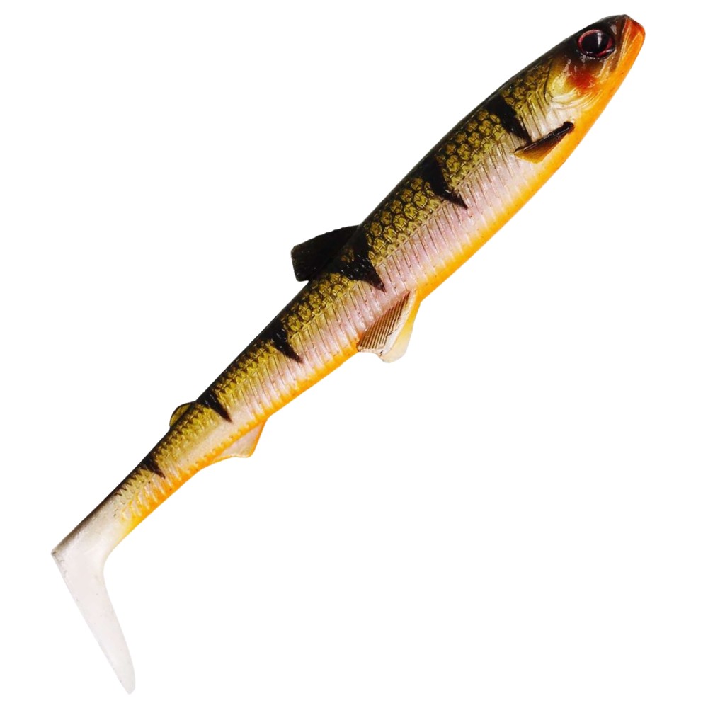 Westin BullTeez Shadtail - Gummifisch Bling Perch - 7,5cm - 4g - 3 Stück