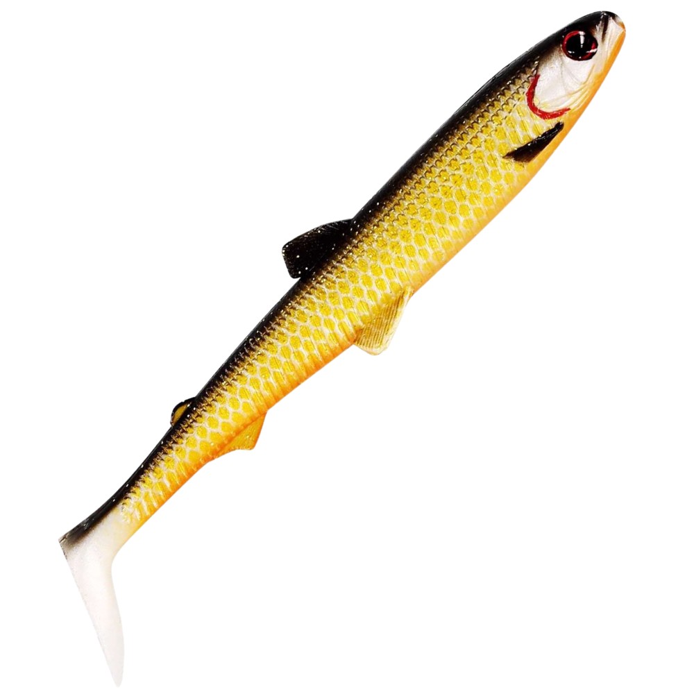Westin BullTeez Shadtail - Gummifisch Official Roach - 7,5cm - 4g - 3 Stück
