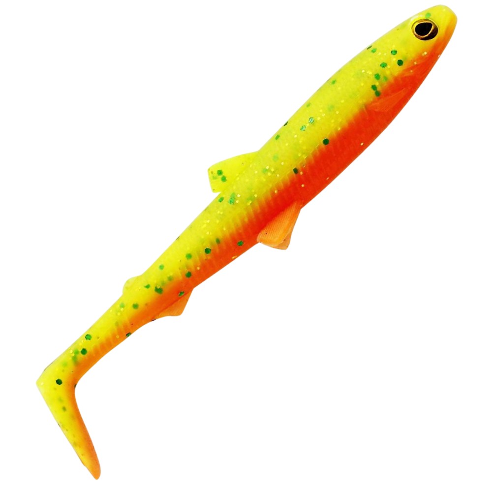 Westin BullTeez Shadtail - Gummifisch Green Tomato - 7,5cm - 4g - 3 Stück