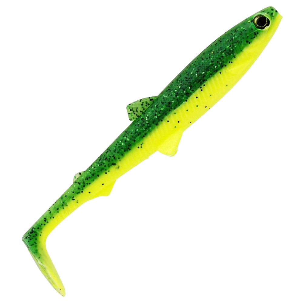 Westin BullTeez Shadtail - Gummifisch Fireflash - 7,5cm - 4g - 3 Stück