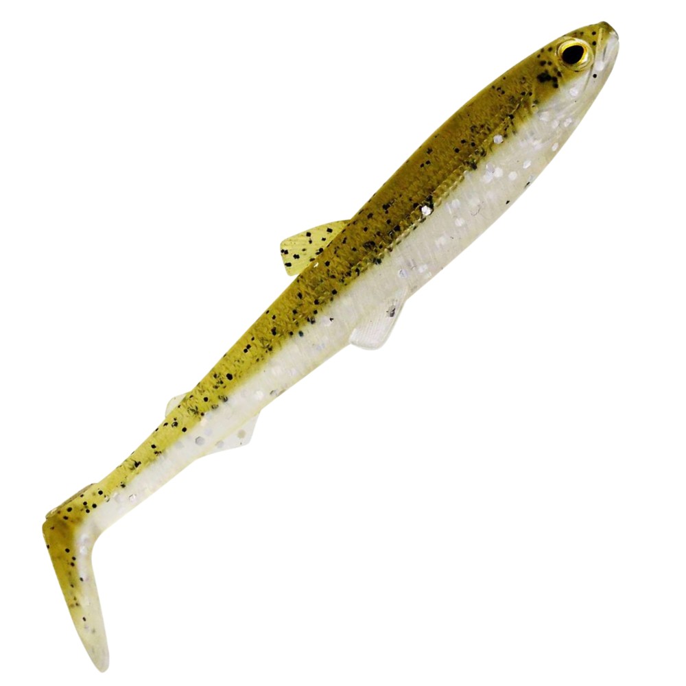 Westin BullTeez Shadtail - Gummifisch Pearl Sand - 7,5cm - 4g - 3 Stück