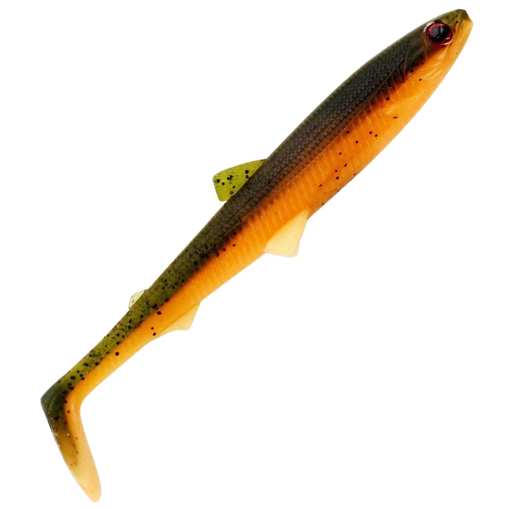 Westin BullTeez Shadtail - Gummifisch UV Craw - 7,5cm - 4g - 3 Stück