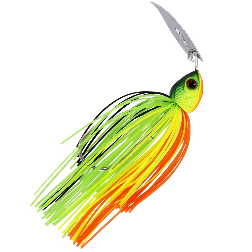 Westin Bladebite V2 Tungsten Bladed Jig - Chatterbait Firetiger - Gr.4 - 7g - 1 Stück