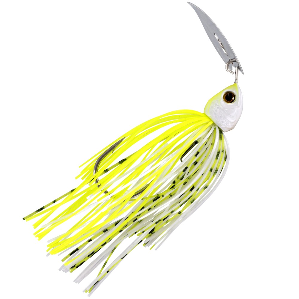 Westin Bladebite V2 Tungsten Bladed Jig - Chatterbait Yellow Spark - Gr.4 - 7g - 1 Stück