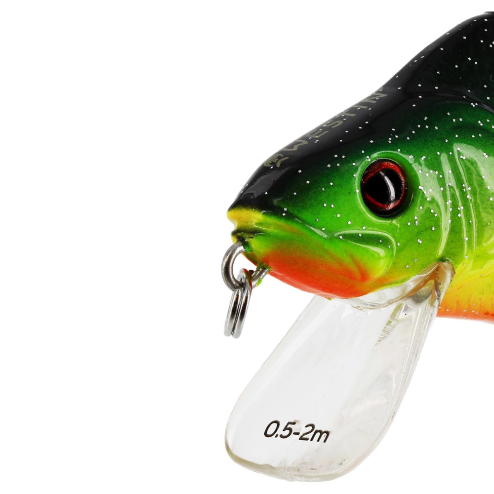 Westin Percy the Perch Crankbait - Wobbler Real Perch - 10cm - 20g