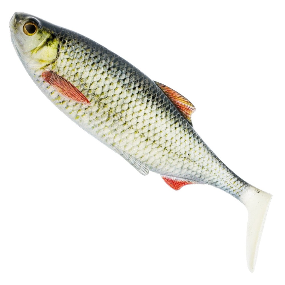 Westin Ricky the Roach Shadtail - Gummifisch 14cm - Clear Roach - 42g - 1 Stück