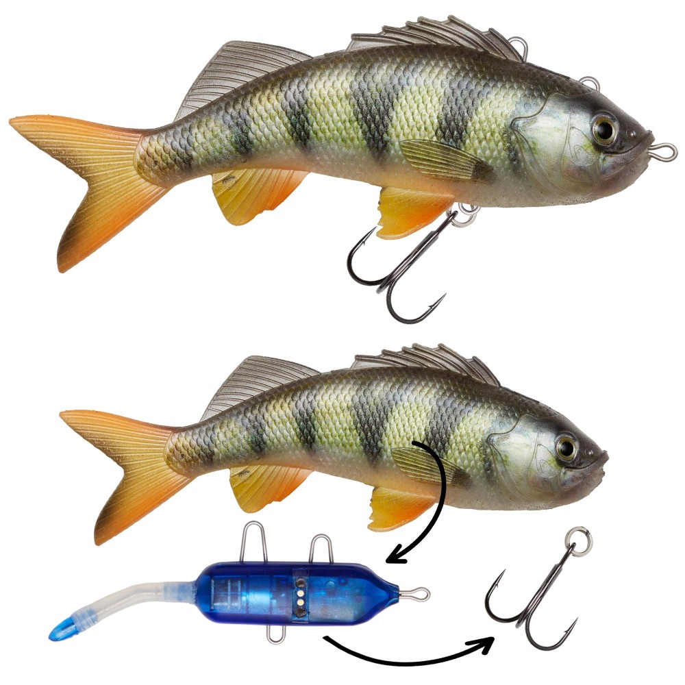 Pulzbait Kit - 15cm/20cm - Swimbait Perch Kit - 15cm - Natural Perch