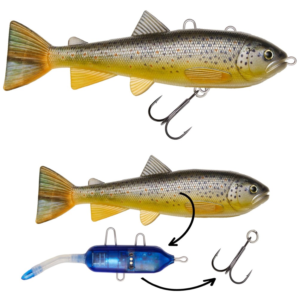 Pulzbait Kit - 15cm/20cm - Swimbait Trout Kit - 20cm - Brown Trout