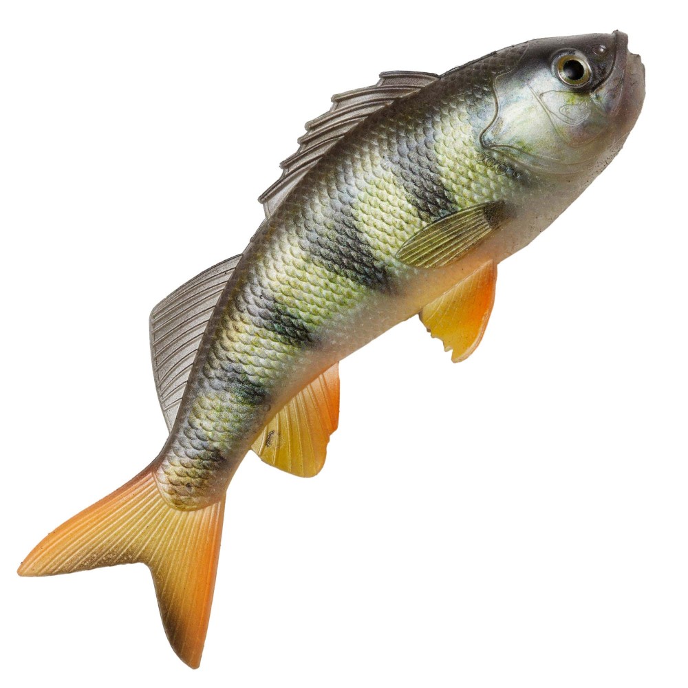 Pulzbait Skinz - 15cm - Swimbait Perch Skinz - 15cm - 2 Stück - Natural Perch