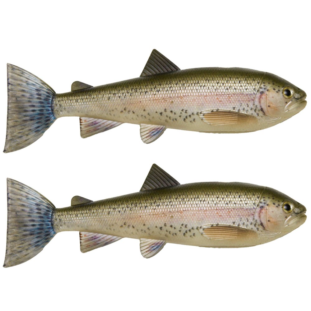 Pulzbait Skinz - 15cm - Swimbait Trout Skinz - 15cm - 2 Stück - Rainbow Trout
