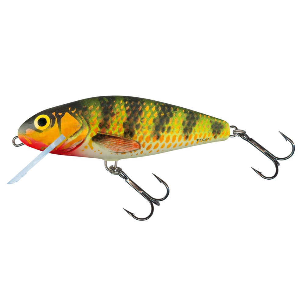 Salmo Perch Wobbler 8cm - 12g - 1Stück - Holo Perch