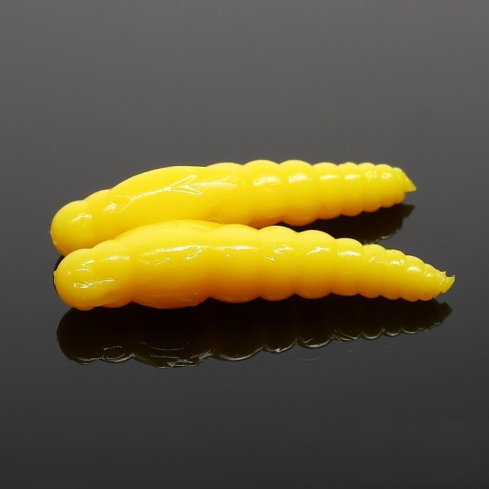 Libra Lures Largo Slim Creaturebait 3,4cm - yellow - 12Stück