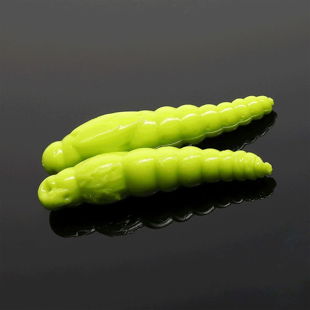 Libra Lures Largo Slim Creaturebait 3,4cm - apple green - 12Stück