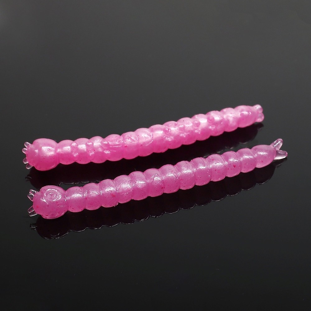 Libra Lures Slight Worm 3,8cm - pink pearl - 15Stück