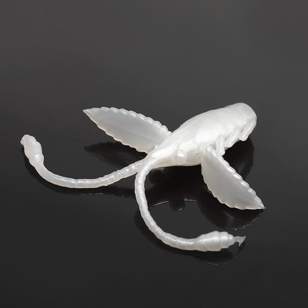 Libra Lures Pro Nymph - Creaturebait 1,8cm - silver pearl - 15Stück